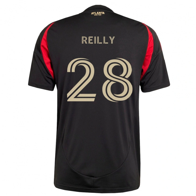 Danxen Homem Camisola Will Reilly #28 Preto Vermelho Principal 2026/27 Camisa