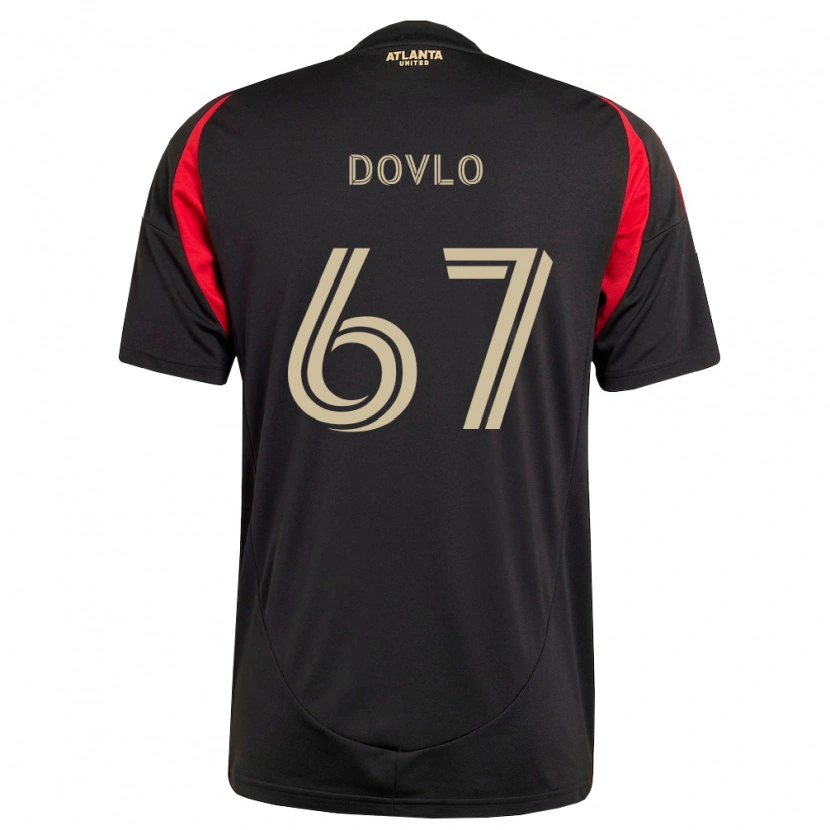 Danxen Homem Camisola Enzo Dovlo #67 Preto Vermelho Principal 2026/27 Camisa