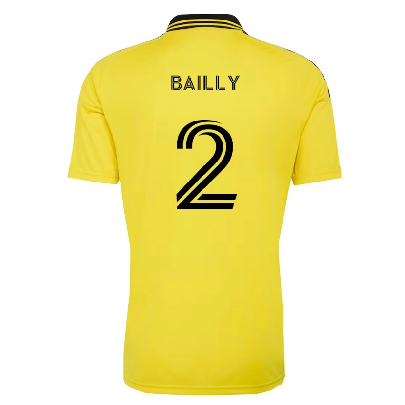 Danxen Homem Camisola Eric Bailly #2 Amarelo Preto Principal 2026/27 Camisa