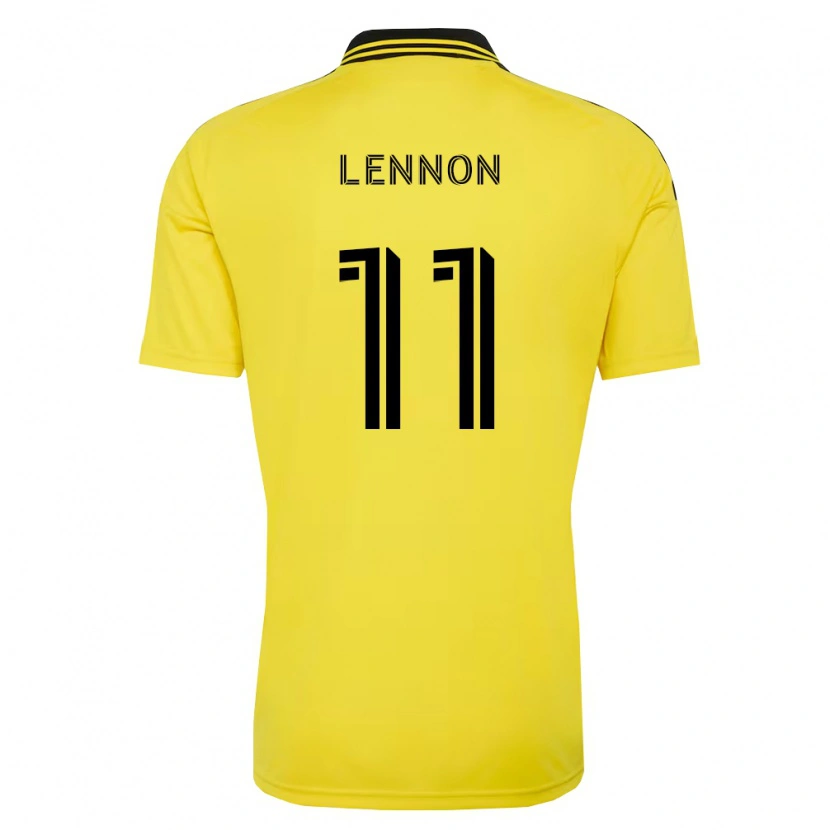 Danxen Homem Camisola Brooks Lennon #11 Amarelo Preto Principal 2026/27 Camisa