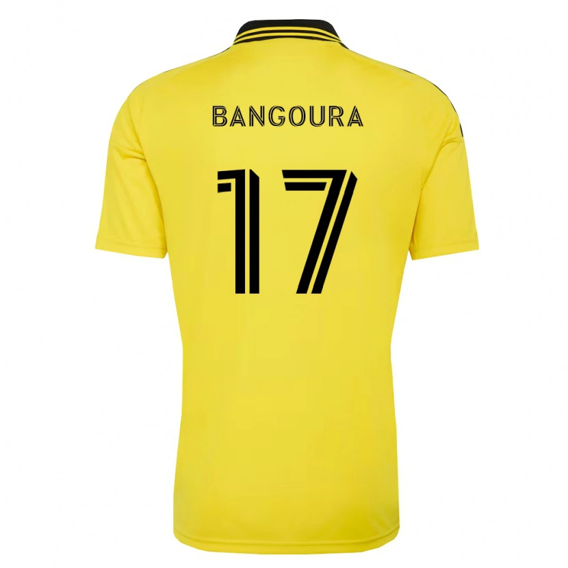 Danxen Homem Camisola Sekou Bangoura #17 Amarelo Preto Principal 2026/27 Camisa