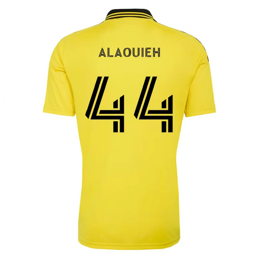 Danxen Homem Camisola Anthony Alaouieh #44 Amarelo Preto Principal 2026/27 Camisa