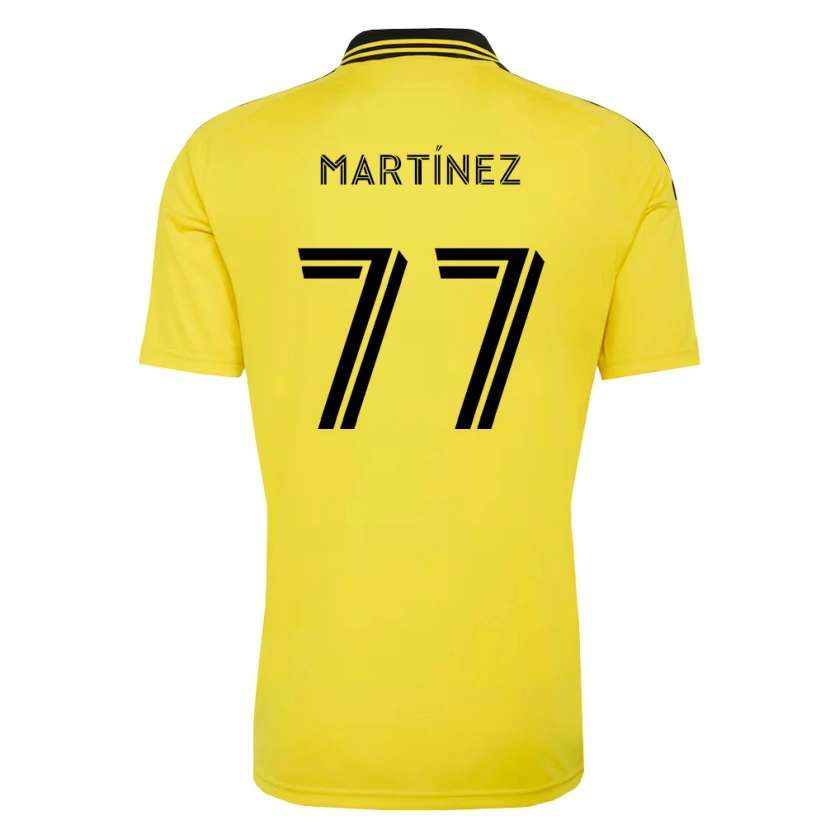 Danxen Homem Camisola Josef Martínez #77 Amarelo Preto Principal 2026/27 Camisa