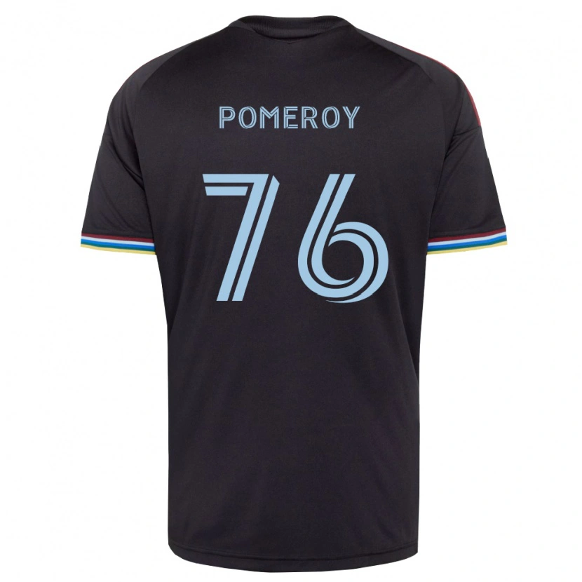 Danxen Homem Camisola Jack Pomeroy #76 Preto Azul Celeste Principal 2026/27 Camisa