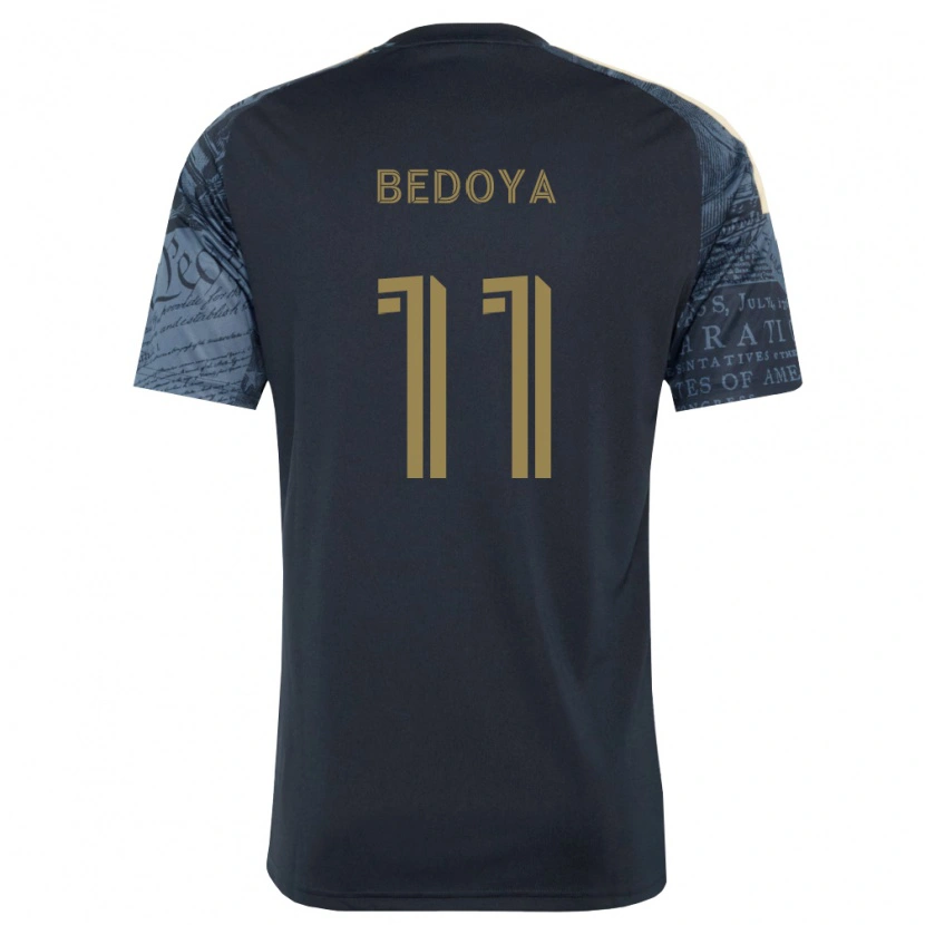 Danxen Homem Camisola Alejandro Bedoya #11 Azul Marinho Marrom Principal 2026/27 Camisa