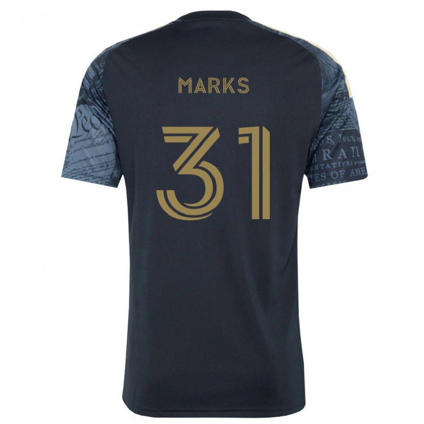 Danxen Homem Camisola George Marks #31 Azul Marinho Marrom Principal 2026/27 Camisa