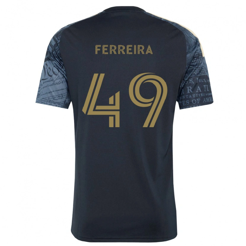 Danxen Homem Camisola Willyam Ferreira #49 Azul Marinho Marrom Principal 2026/27 Camisa