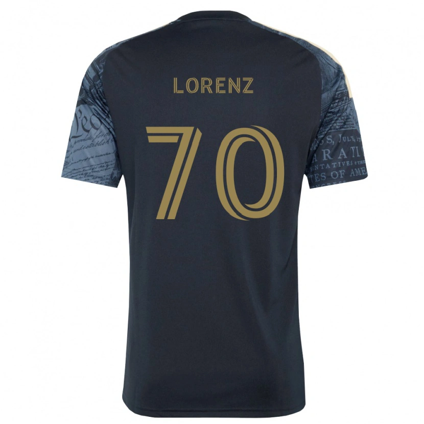 Danxen Homem Camisola Charli Lorenz #70 Azul Marinho Marrom Principal 2026/27 Camisa