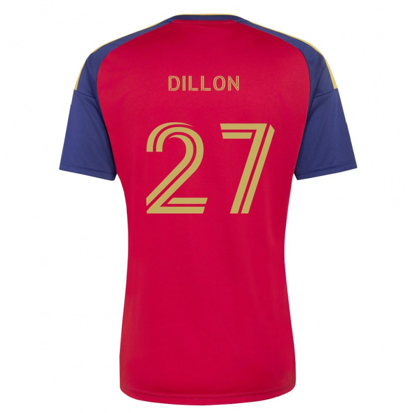 Danxen Homem Camisola Griffin Dillon #27 Azul Real Marrom Vermelho Principal 2026/27 Camisa