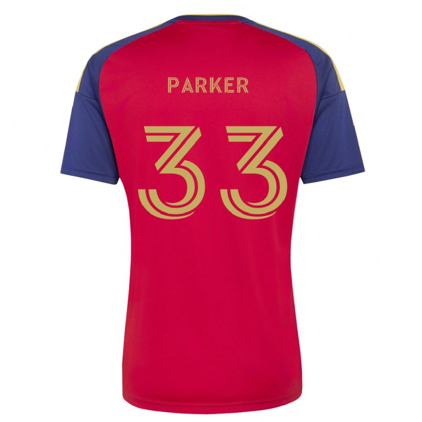 Danxen Homem Camisola Van Parker #33 Azul Real Marrom Vermelho Principal 2026/27 Camisa