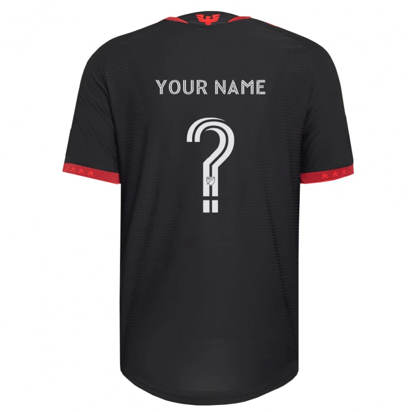 Danxen Homem Camisola Seu Nome #0 Preto Branco Vermelho Principal 2026/27 Camisa
