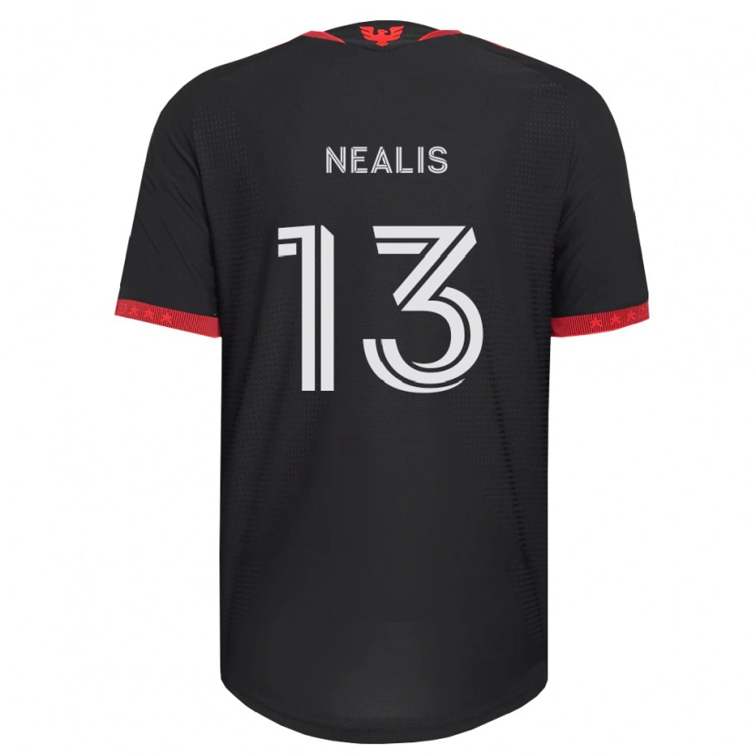 Danxen Homem Camisola Sean Nealis #13 Preto Branco Vermelho Principal 2026/27 Camisa