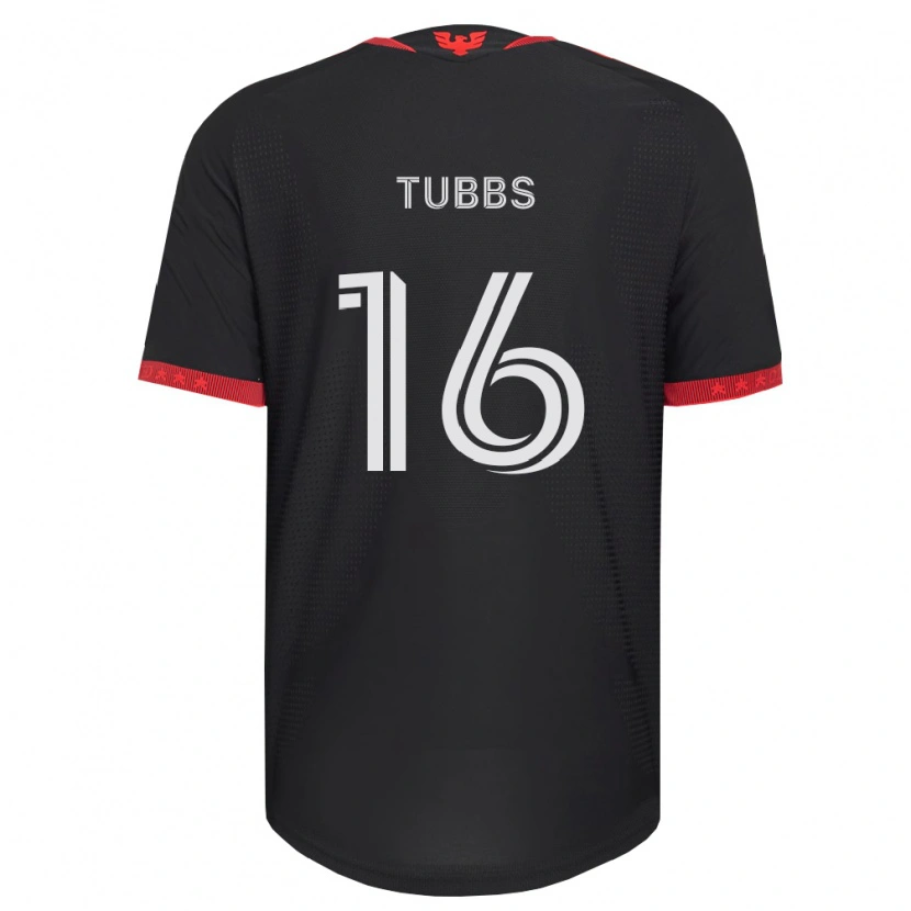 Danxen Homem Camisola Garrison Tubbs #16 Preto Branco Vermelho Principal 2026/27 Camisa