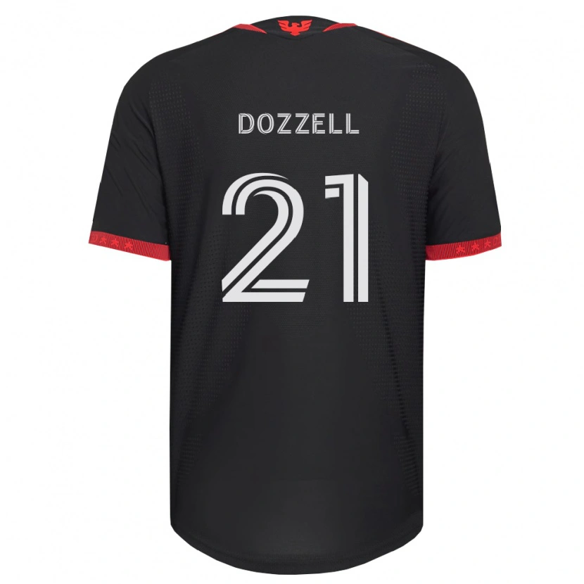 Danxen Homem Camisola Andre Dozzell #21 Preto Branco Vermelho Principal 2026/27 Camisa