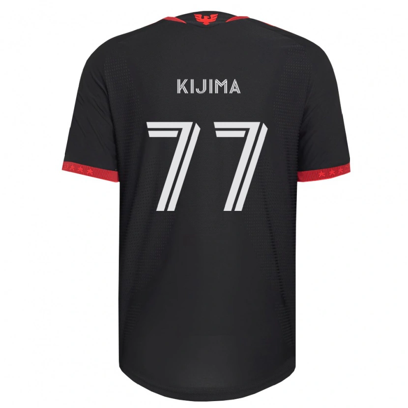 Danxen Homem Camisola Hosei Kijima #77 Preto Branco Vermelho Principal 2026/27 Camisa