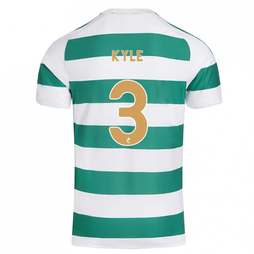 Danxen Homem Camisola Andrew Kyle #3 Ciano Escuro Branco Principal 2026/27 Camisa