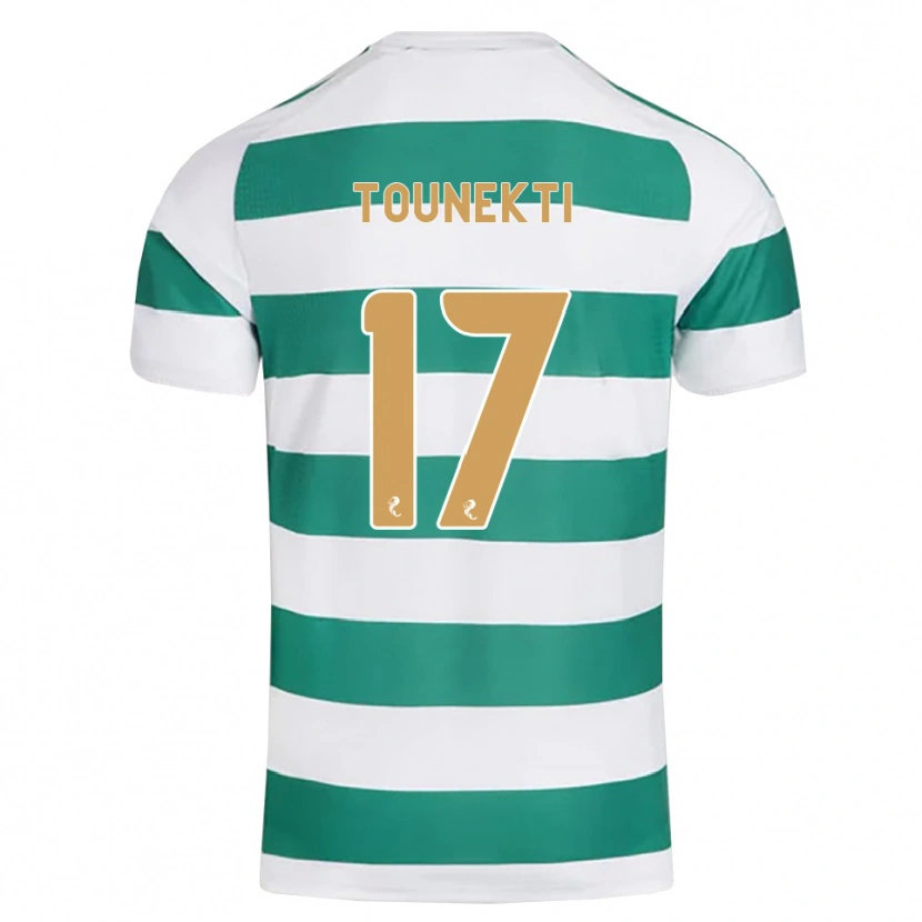 Danxen Homem Camisola Sebastian Tounekti #17 Ciano Escuro Branco Principal 2026/27 Camisa