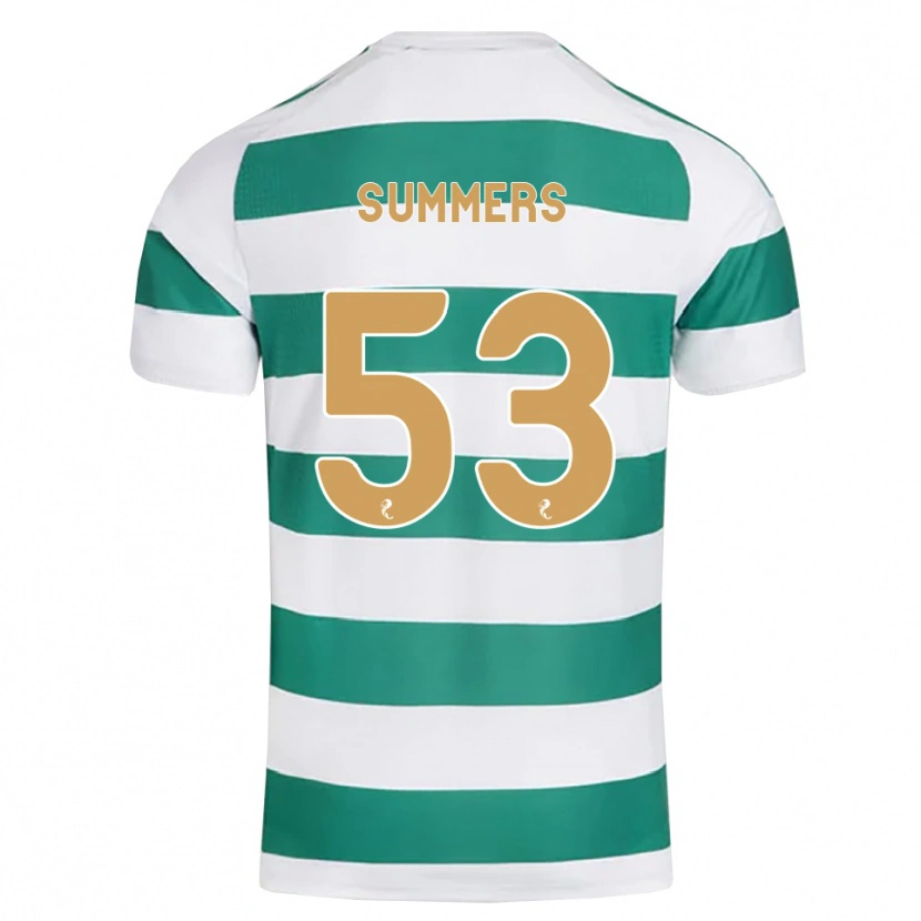 Danxen Homem Camisola Ben Summers #53 Ciano Escuro Branco Principal 2026/27 Camisa