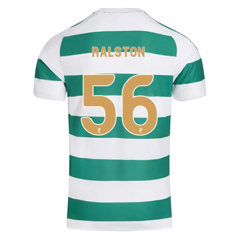 Danxen Homem Camisola Anthony Ralston #56 Ciano Escuro Branco Principal 2026/27 Camisa