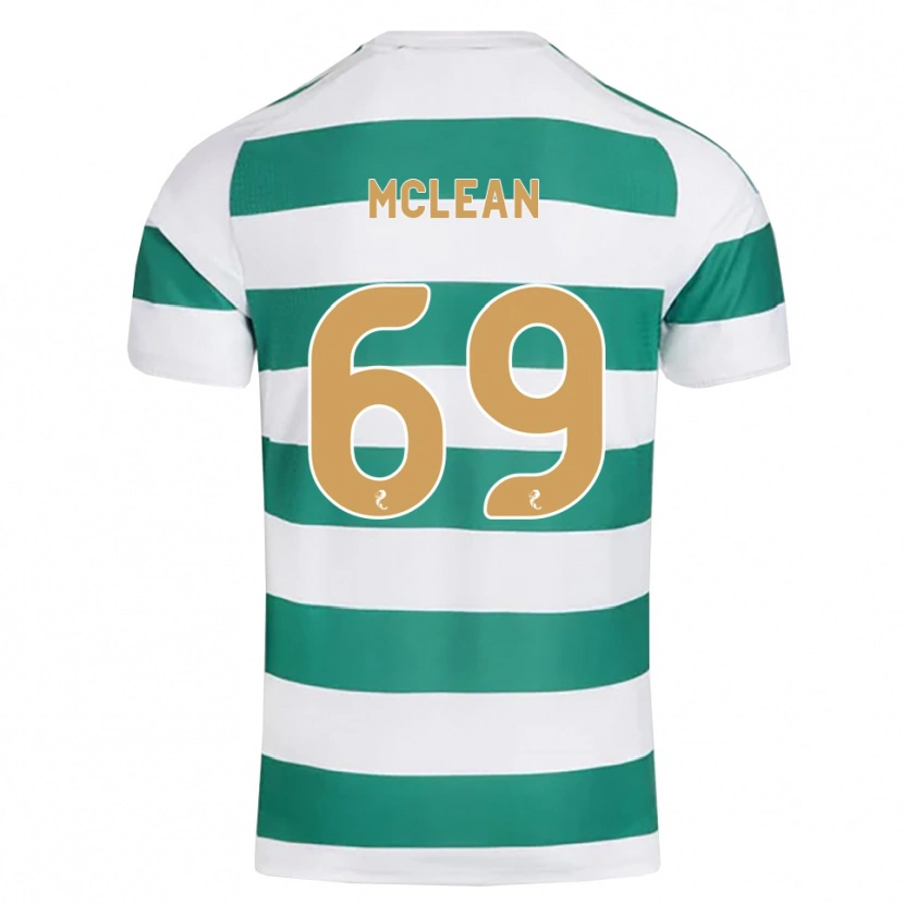 Danxen Homem Camisola Kai Mclean #69 Ciano Escuro Branco Principal 2026/27 Camisa
