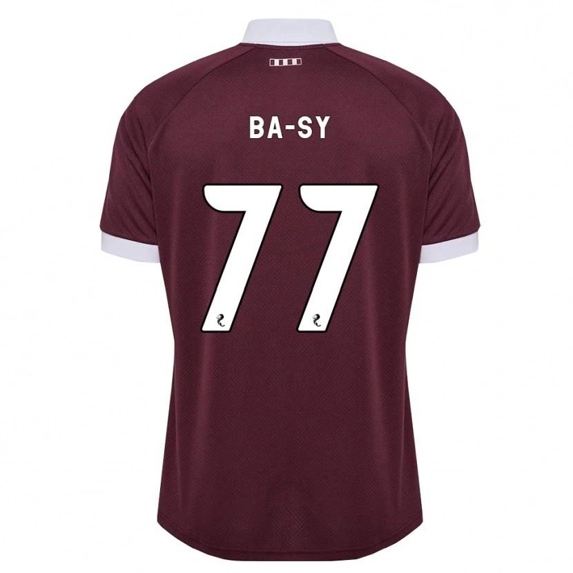 Danxen Homem Camisola Amadou Ba-Sy #77 Branco Borgonha Principal 2026/27 Camisa