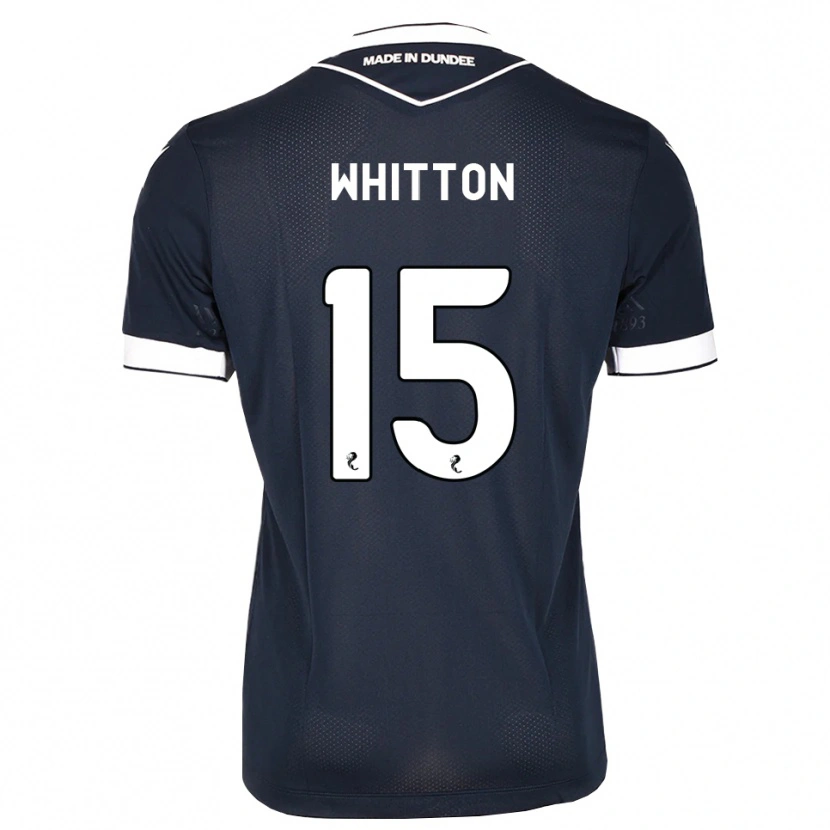 Danxen Homem Camisola Jamie Whitton #15 Azul Meia-Noite Branco Principal 2026/27 Camisa