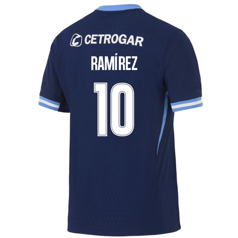 Danxen Homem Camisola Sindy Ramírez #10 Azul Real Azul Claro Branco Alternativa 2026/27 Camisa