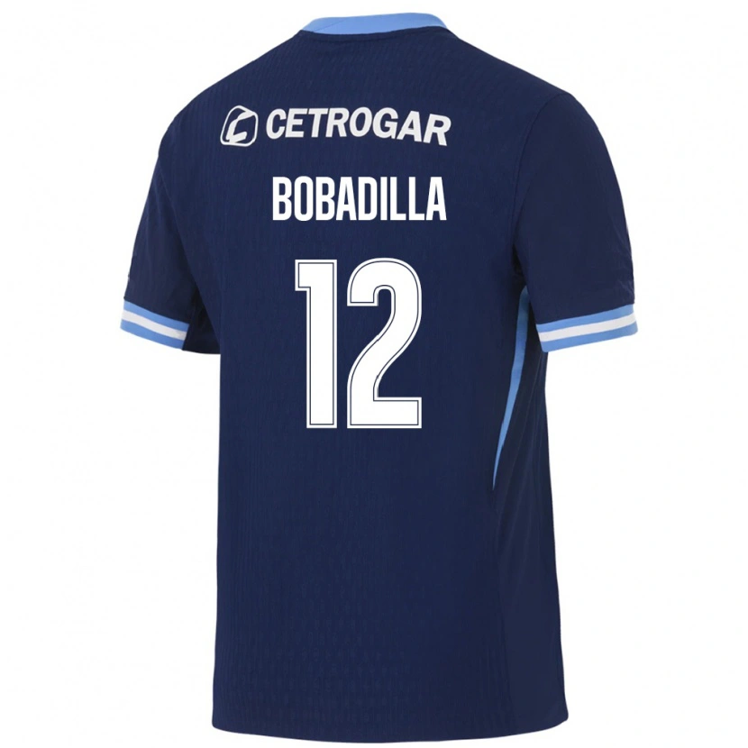 Danxen Homem Camisola Alicia Bobadilla #12 Azul Real Azul Claro Branco Alternativa 2026/27 Camisa