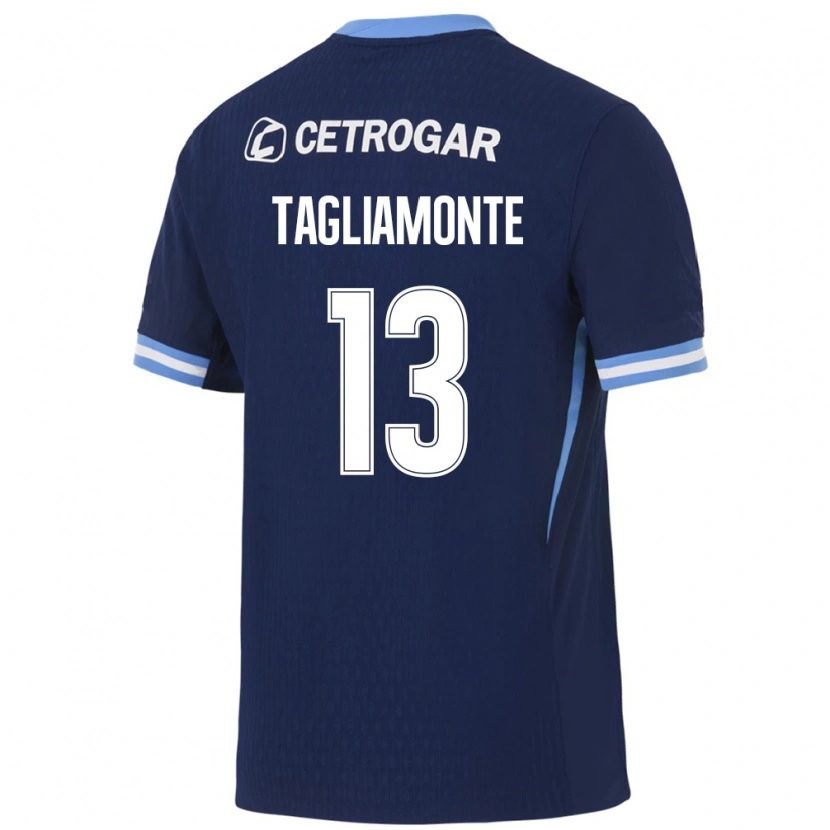 Danxen Homem Camisola Matias Tagliamonte #13 Azul Real Azul Claro Branco Alternativa 2026/27 Camisa