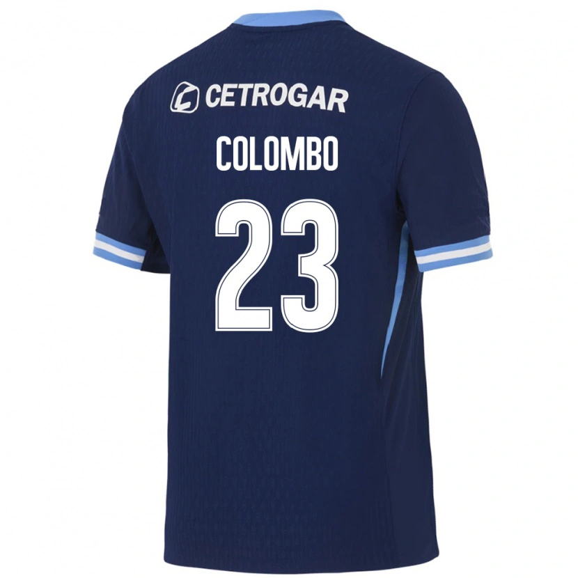 Danxen Homem Camisola Nazareno Colombo #23 Azul Real Azul Claro Branco Alternativa 2026/27 Camisa