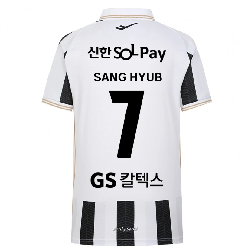 Danxen Homem Camisola Sang-Hyub Lim #7 Branco Preto Alternativa 2026/27 Camisa