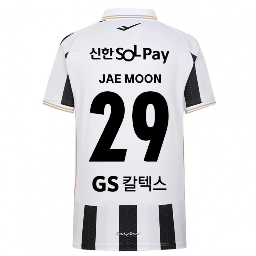 Danxen Homem Camisola Jae-Moon Ryu #29 Branco Preto Alternativa 2026/27 Camisa