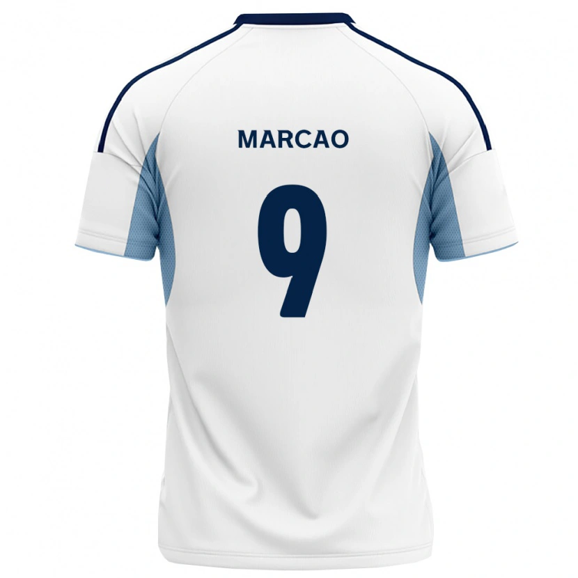 Danxen Homem Camisola Marcos Vinicius Amaral Alves #9 Azul Real Branco Alternativa 2026/27 Camisa