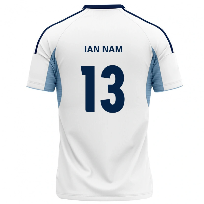Danxen Homem Camisola Ian Nam #13 Azul Real Branco Alternativa 2026/27 Camisa