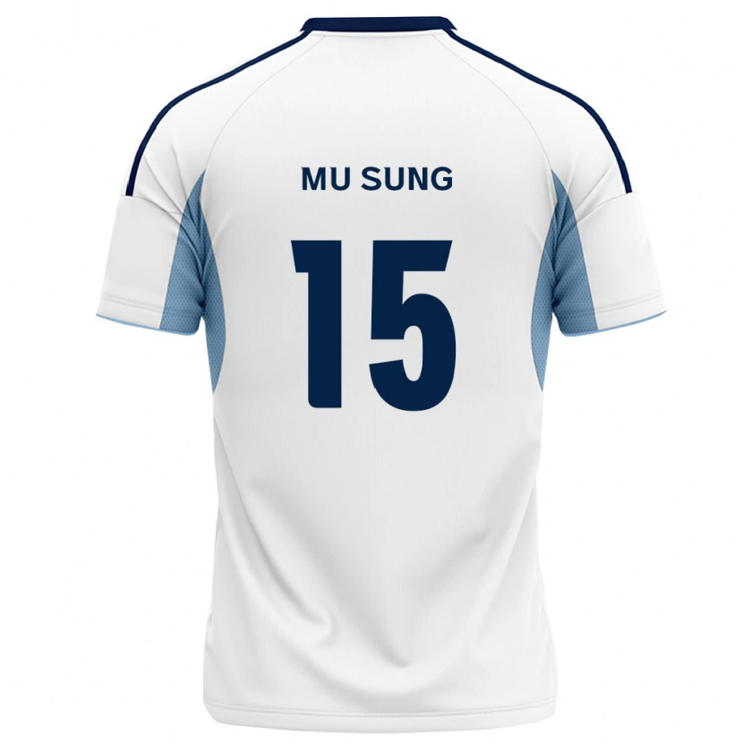 Danxen Homem Camisola Mu-Sung Kang #15 Azul Real Branco Alternativa 2026/27 Camisa