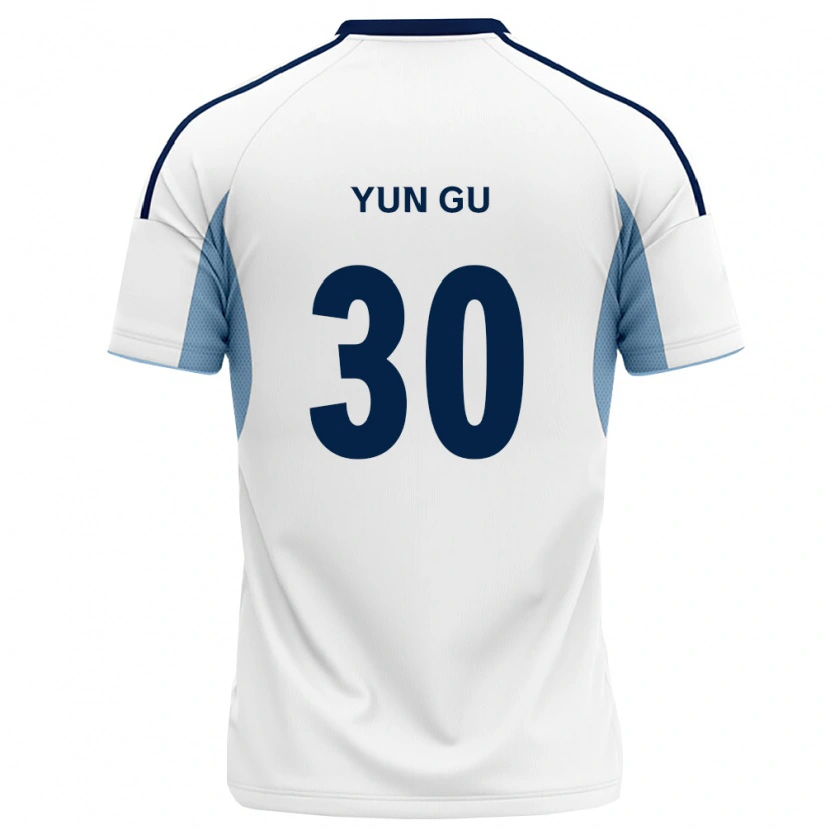 Danxen Homem Camisola Yun-Gu Kang #30 Azul Real Branco Alternativa 2026/27 Camisa