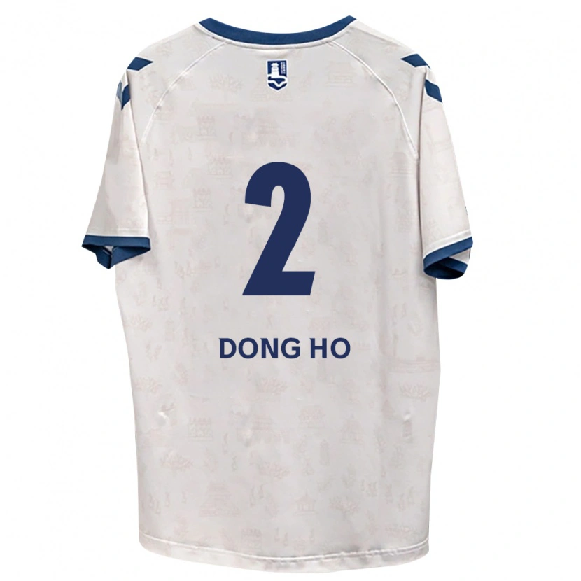 Danxen Homem Camisola Dong-Ho Jeong #2 Azul Real Branco Alternativa 2026/27 Camisa