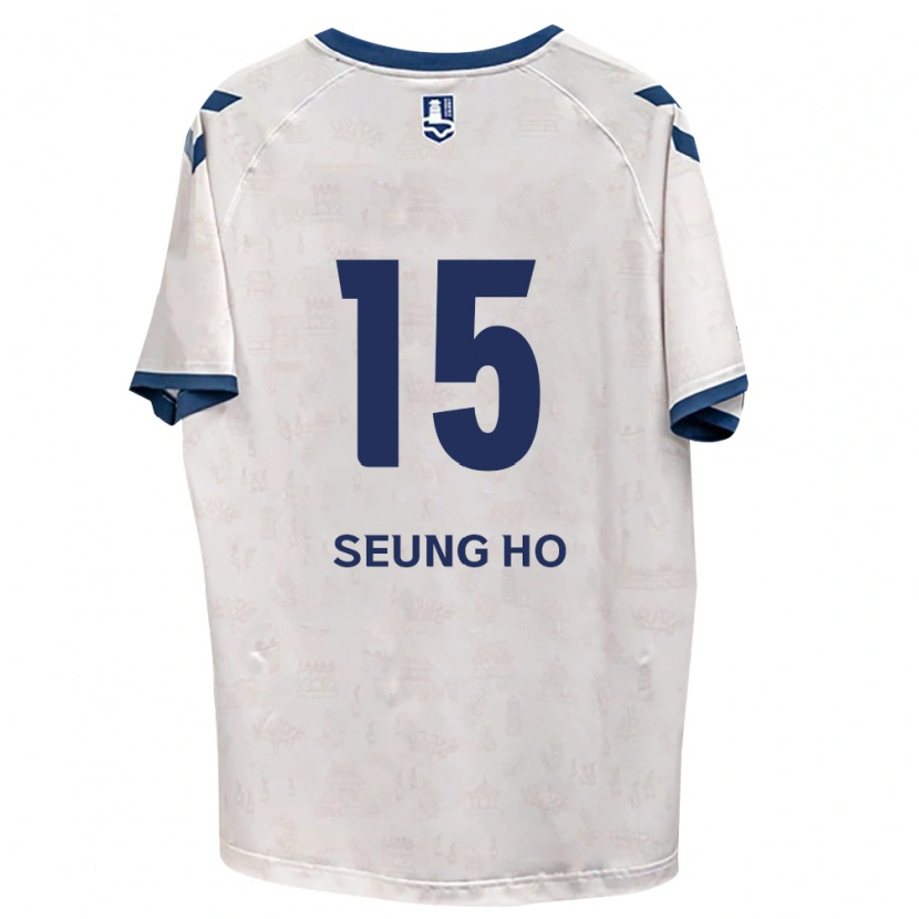 Danxen Homem Camisola Seung-Ho Cho #15 Azul Real Branco Alternativa 2026/27 Camisa