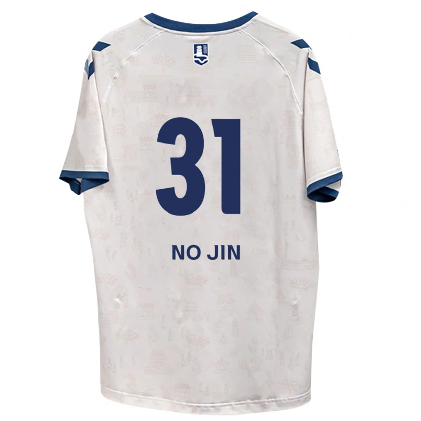 Danxen Homem Camisola No-Jin Park #31 Azul Real Branco Alternativa 2026/27 Camisa