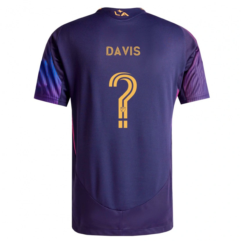 Danxen Homem Camisola Sean Davis #0 Roxo Escuro Amarelo Alternativa 2026/27 Camisa
