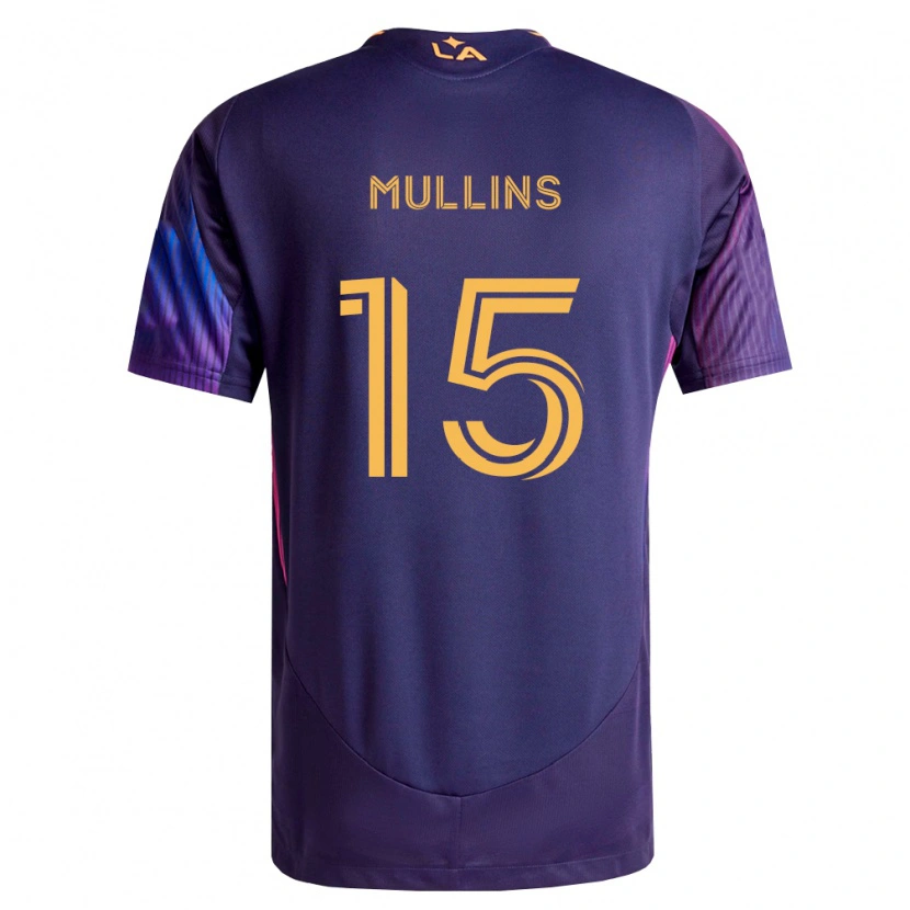 Danxen Homem Camisola Colin Mullins #15 Roxo Escuro Amarelo Alternativa 2026/27 Camisa