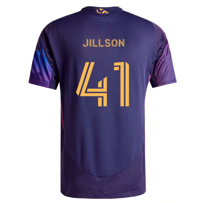 Danxen Homem Camisola Simon Jillson #41 Roxo Escuro Amarelo Alternativa 2026/27 Camisa