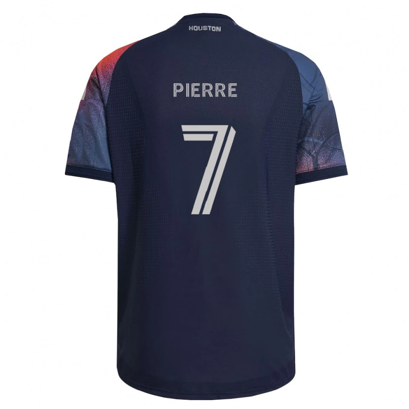 Danxen Homem Camisola Kenzynton Pierre #7 Azul Profundo Branco Laranja Alternativa 2026/27 Camisa