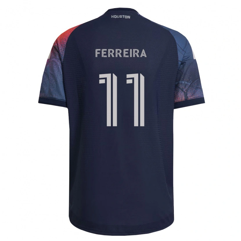 Danxen Homem Camisola Sebastián Ferreira #11 Azul Profundo Branco Laranja Alternativa 2026/27 Camisa