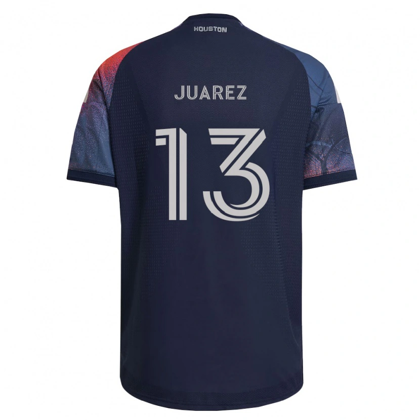 Danxen Homem Camisola Jathan Juarez #13 Azul Profundo Branco Laranja Alternativa 2026/27 Camisa