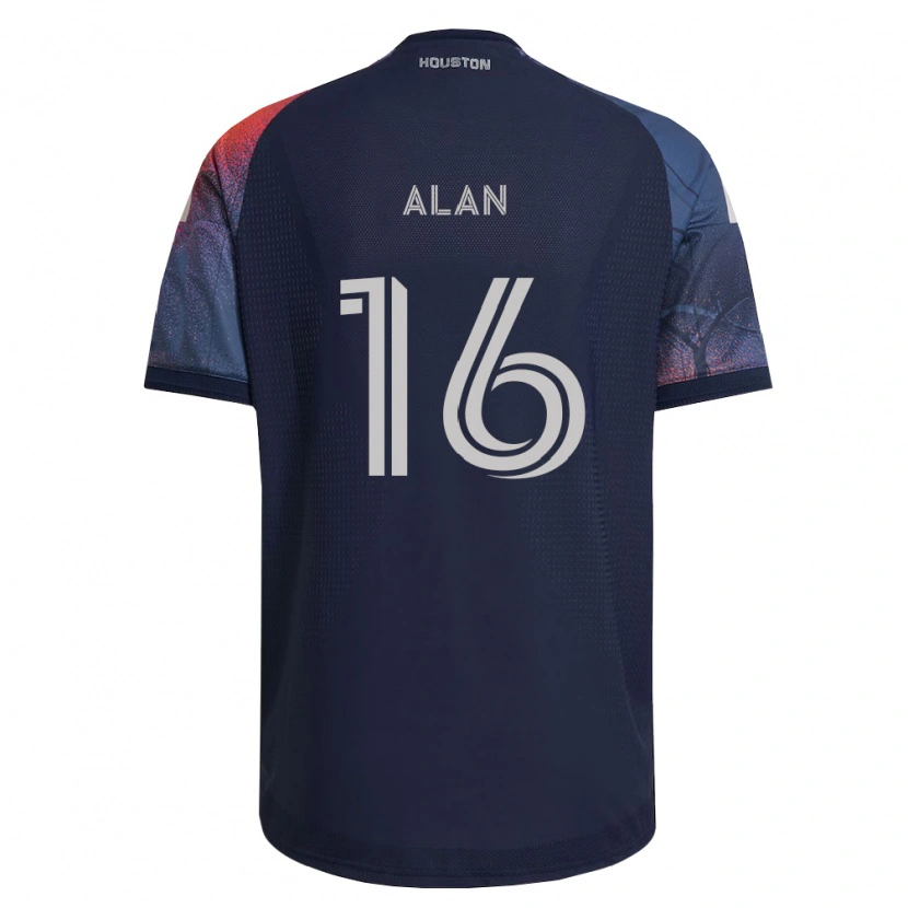 Danxen Homem Camisola Alan Aparecido Martins Ferreira #16 Azul Profundo Branco Laranja Alternativa 2026/27 Camisa