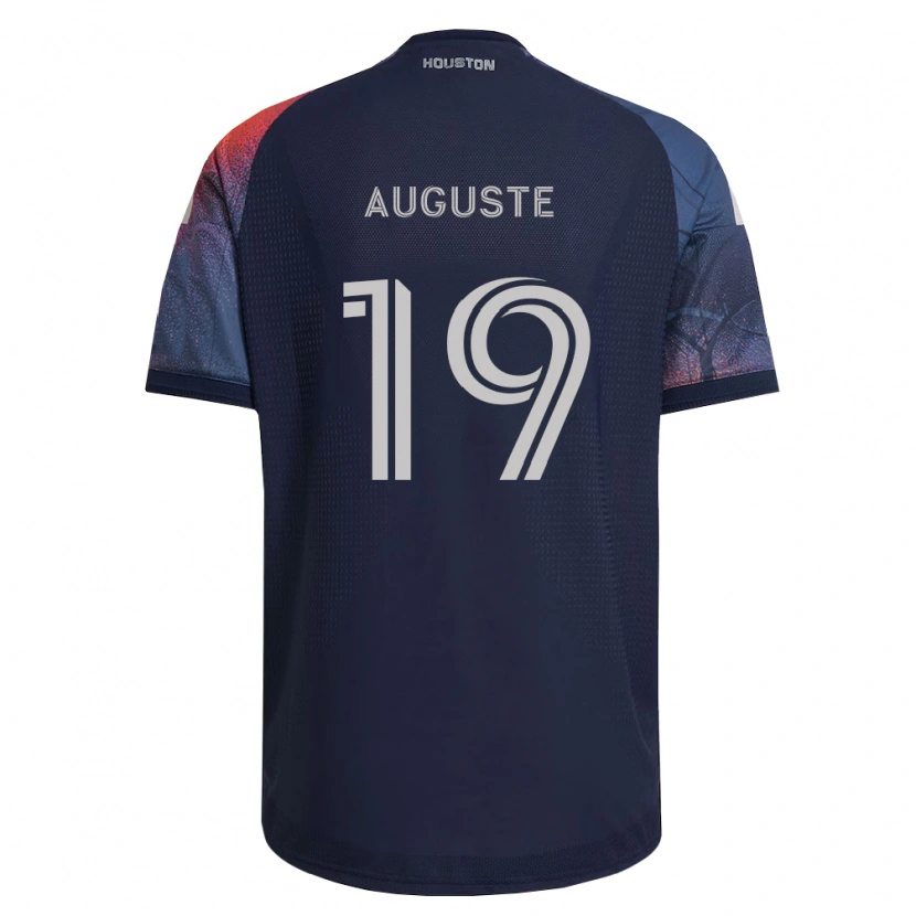 Danxen Homem Camisola Charles Auguste #19 Azul Profundo Branco Laranja Alternativa 2026/27 Camisa