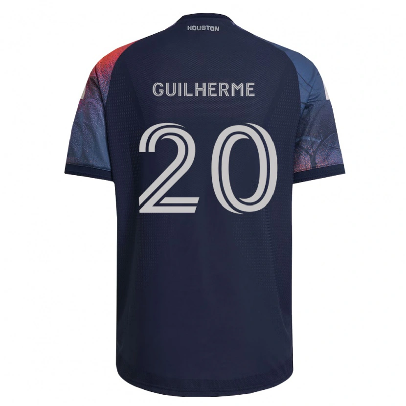 Danxen Homem Camisola Guilherme Augusto Vieira Dos Santos #20 Azul Profundo Branco Laranja Alternativa 2026/27 Camisa
