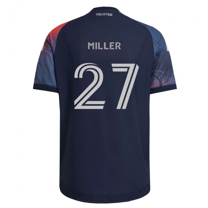 Danxen Homem Camisola Reese Miller #27 Azul Profundo Branco Laranja Alternativa 2026/27 Camisa