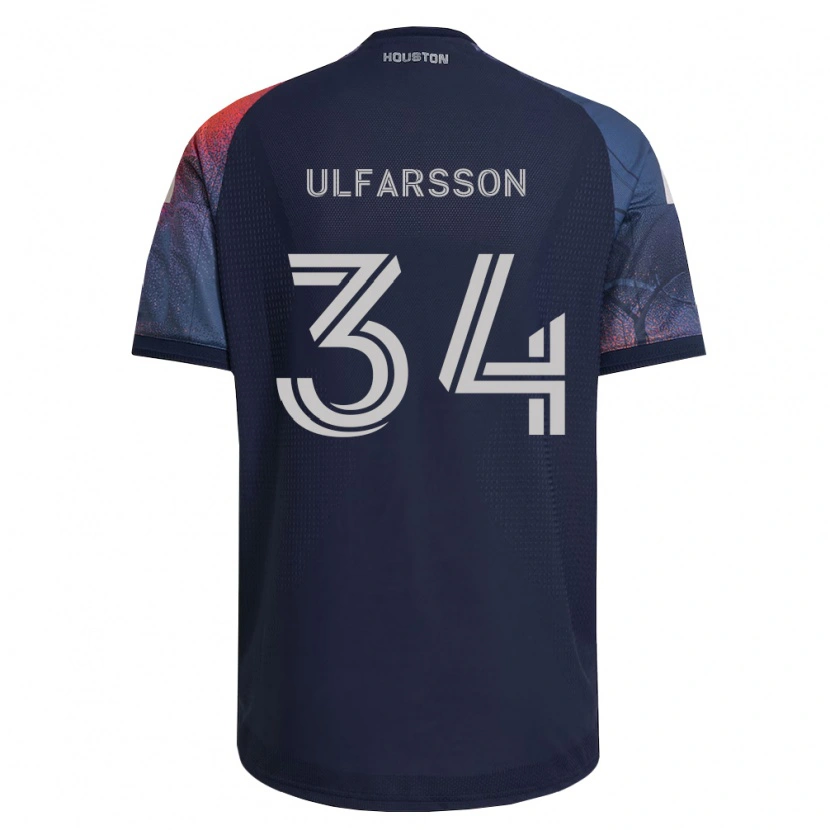 Danxen Homem Camisola Thor Úlfarsson #34 Azul Profundo Branco Laranja Alternativa 2026/27 Camisa